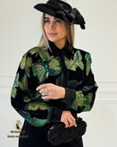 شومیز زنانه پروانه جواهردوزی کد۳۱