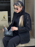 مانتو کتی مشکی زنانه کد۴۸